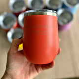 I’m Not A Loose Knitter. You’re a Loose Knitter. Stainless Steel Cup