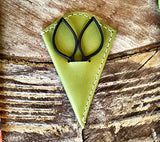 Jennifer Yun Leather Scissor Sleeve + Kelmscott Designs Devon Scissors