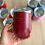I’m Not A Loose Knitter. You’re a Loose Knitter. Stainless Steel Cup
