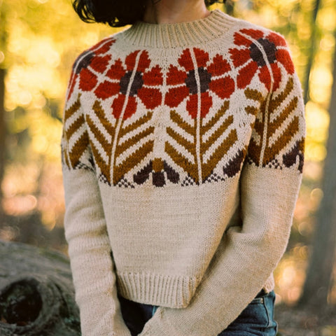 Harvest Flower Sweater Kits – Knitty McPurly, LLC