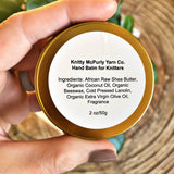 Knitter's Hand Balm