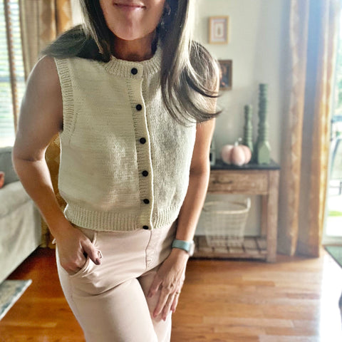 Petiteknit Maggie Vest Kits