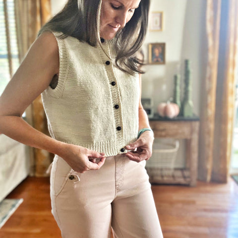 Petiteknit Maggie Vest Kits