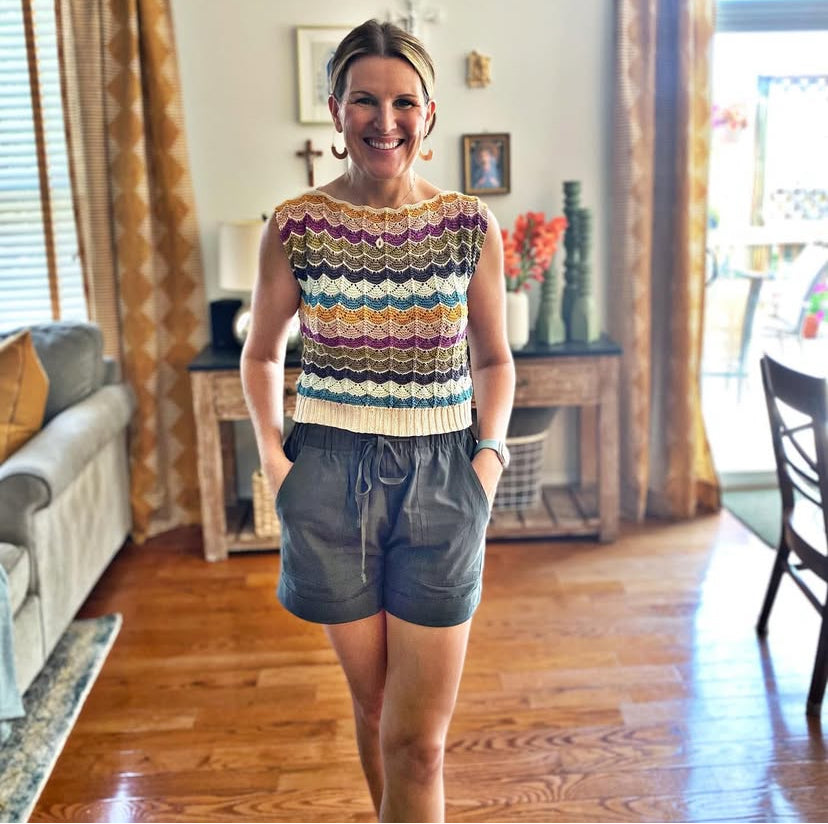 Summer Vibe Top Kit – Knitty McPurly, LLC