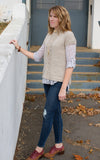 Cabled Gigi Sweater