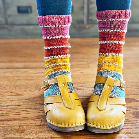 Modern Rainbow Socks No. 1