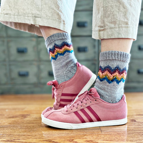 Modern Rainbow Socks No. 2