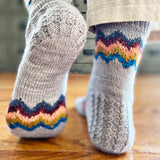 Modern Rainbow Socks No. 2