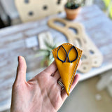 Jennifer Yun Leather Scissor Sleeve + Kelmscott Designs Devon Scissors